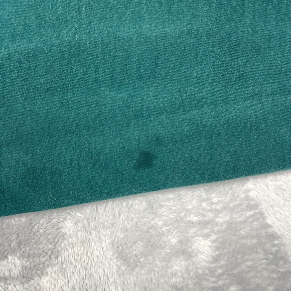 Disney Mickey & Co. Sweatshirt Womens Small Green Mickey Mouse Graphic Crew Neck - Picture 6 of 6